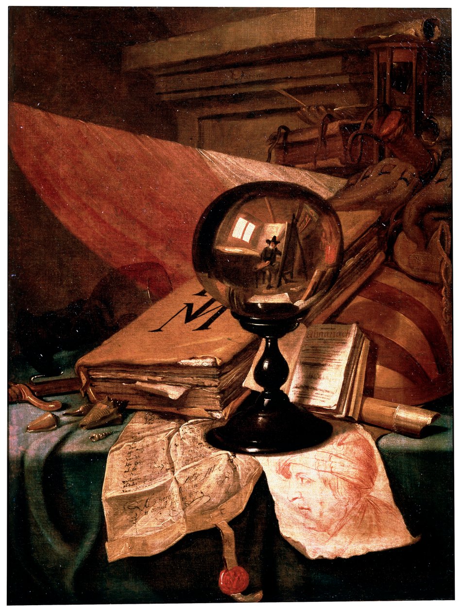 "Vanitas", 1600-luku tekijältä Vincent Laurentz van der Vinne I