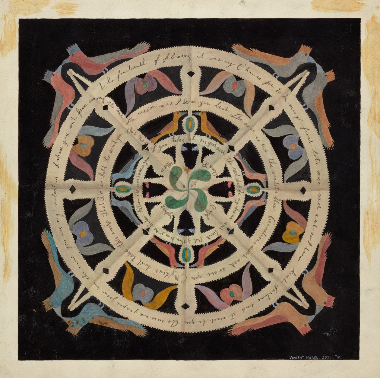 Ystävänpäivä, c. 1938. tekijältä Vincent P. Rosel