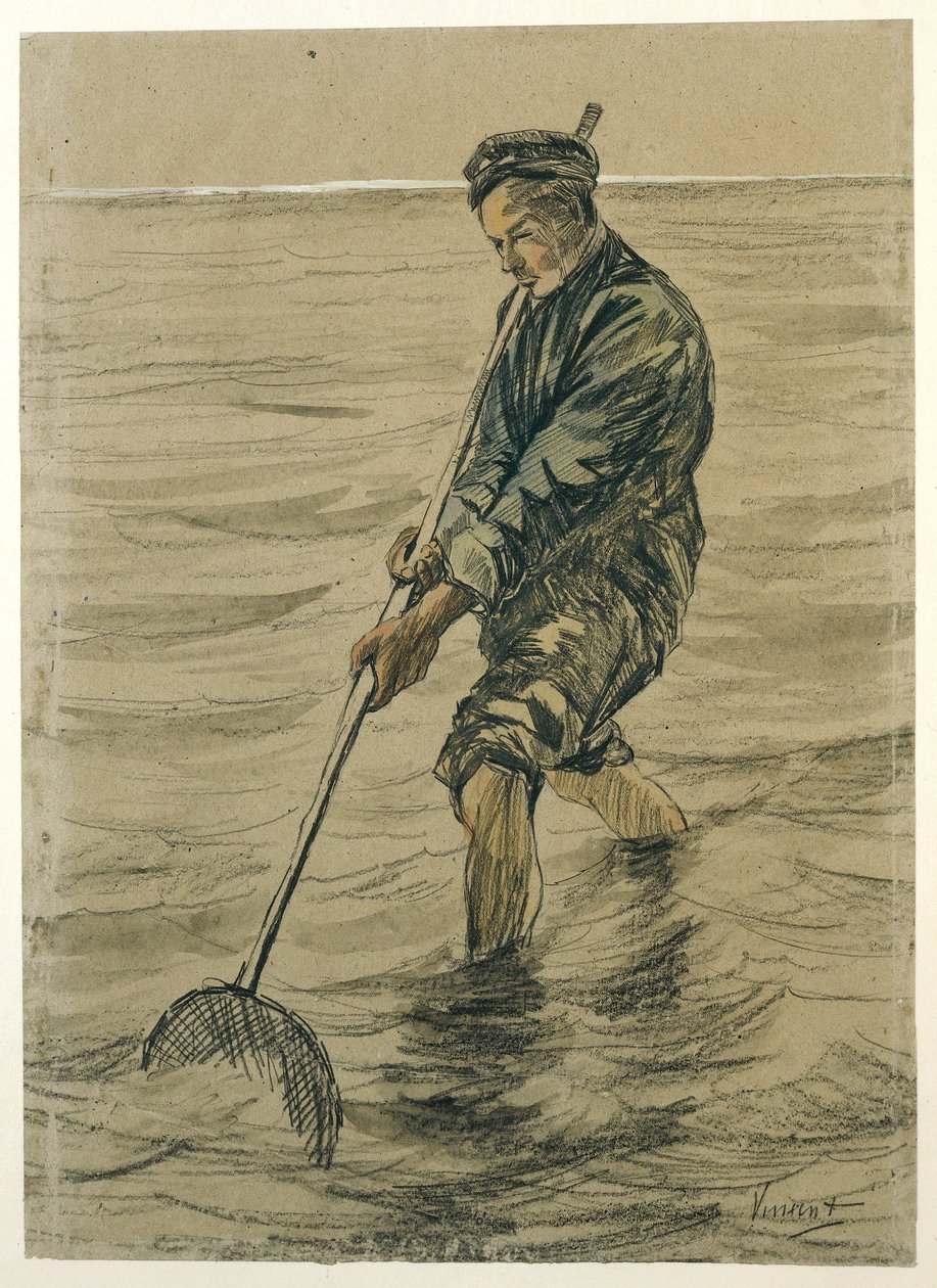 Simpukkakalastaja tekijältä Vincent van Gogh (possibly)