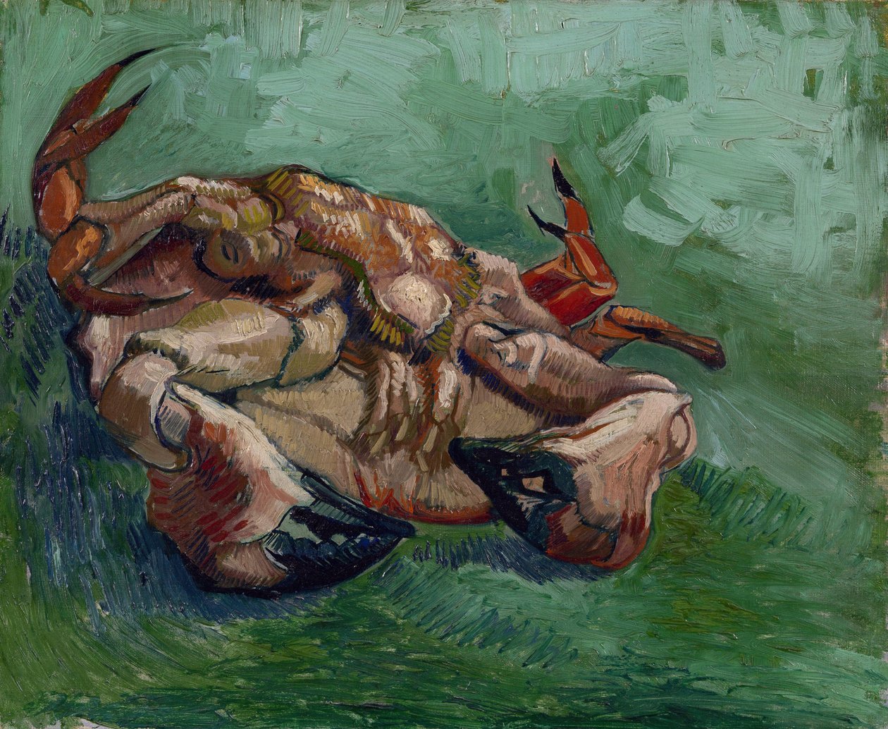 Rapu selässään Gogh, Vincent, pakettiauto (1853-1890). Öljy kankaalle, koko: 38x46,8 tekijältä Vincent van Gogh