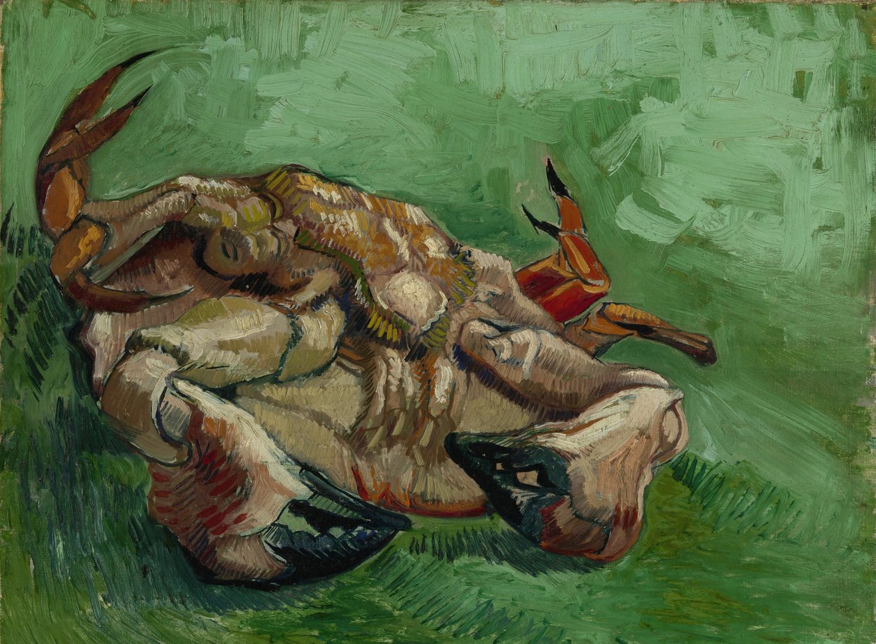 Rapu, makaa selällään, 1889 tekijältä Vincent van Gogh