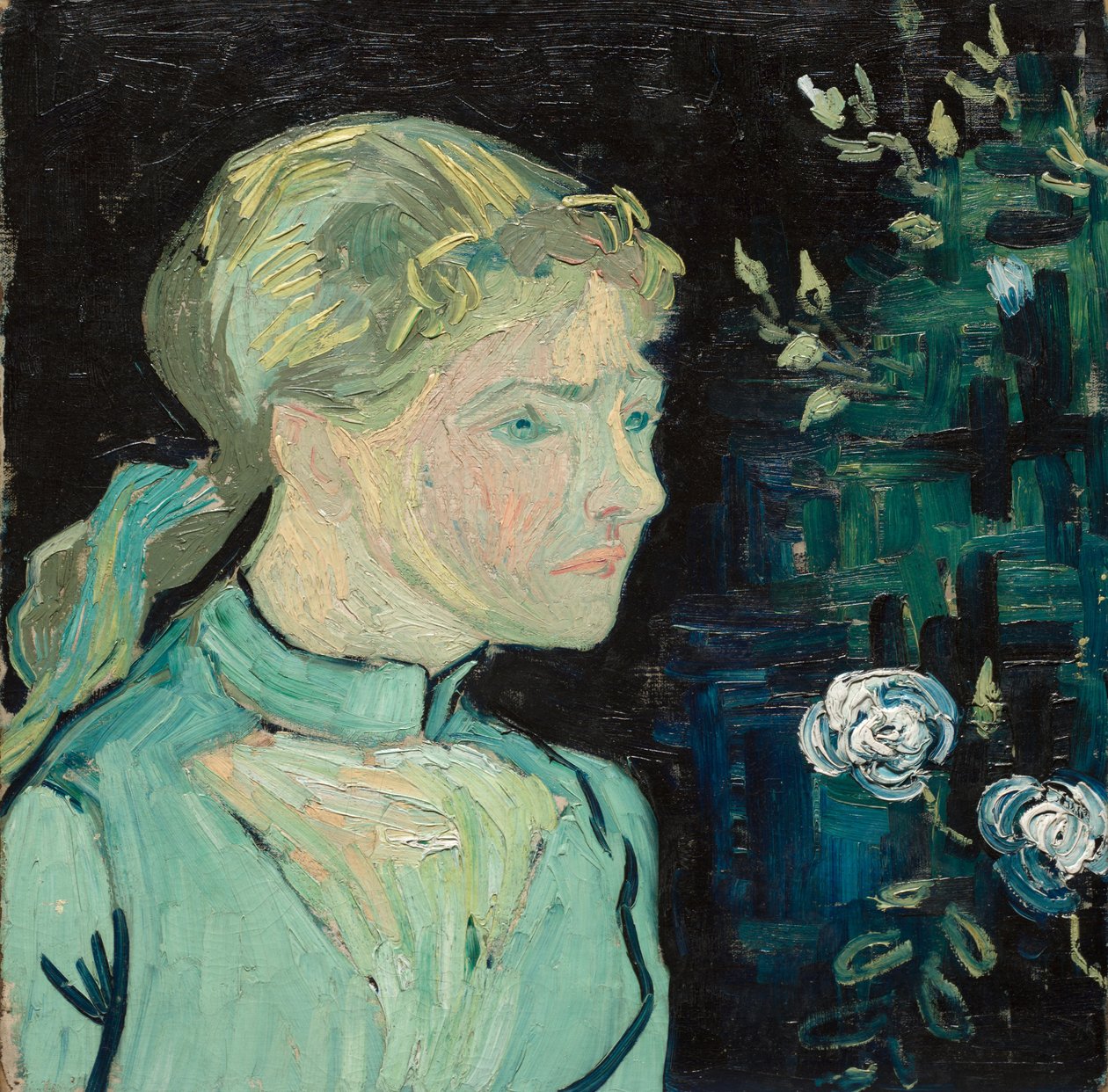Adeline Ravoux, 1890 tekijältä Vincent van Gogh