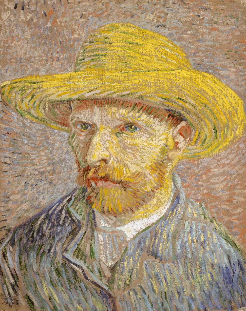 Autoportrait au chapeau de paille tekijältä Vincent van Gogh