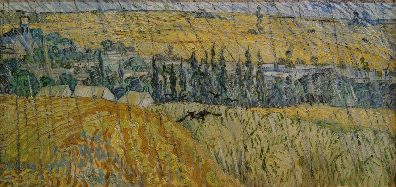 Auvers sateessa tekijältä Vincent van Gogh