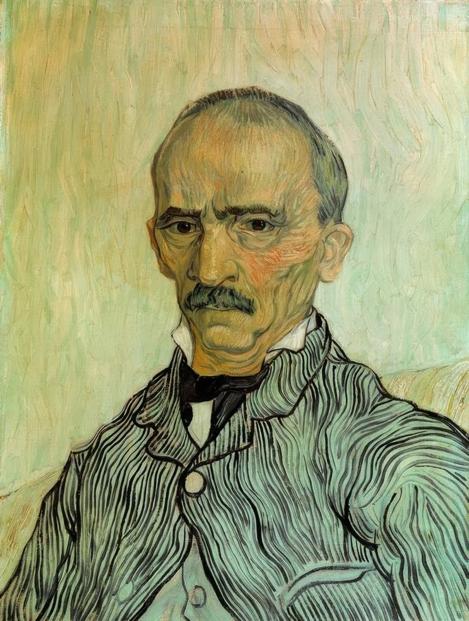 Muotokuva valvoja Trabucista Saint-Paulin sairaalassa tekijältä Vincent van Gogh