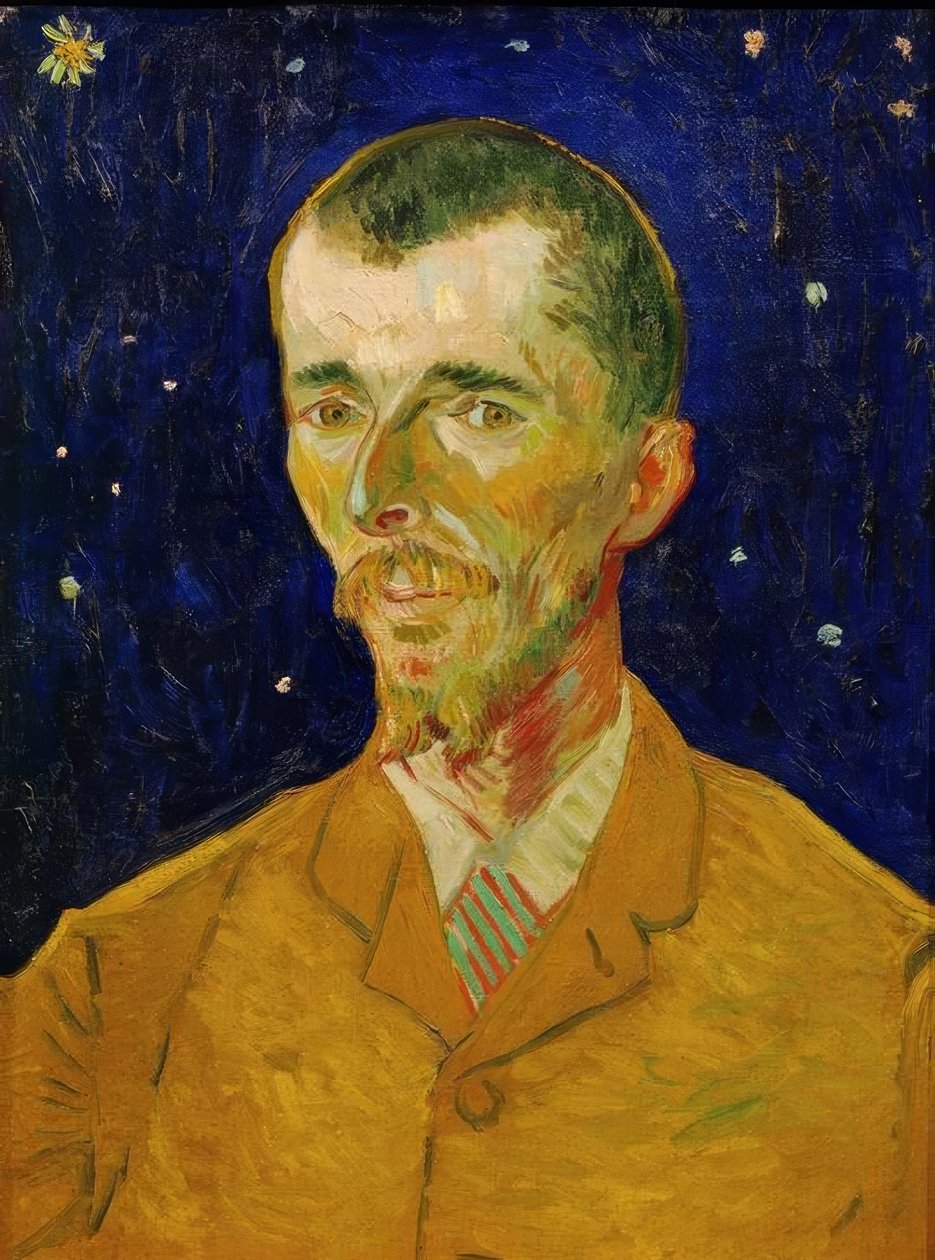 Bildnis des belgischen Dichters Eugene Boch tekijältä Vincent van Gogh