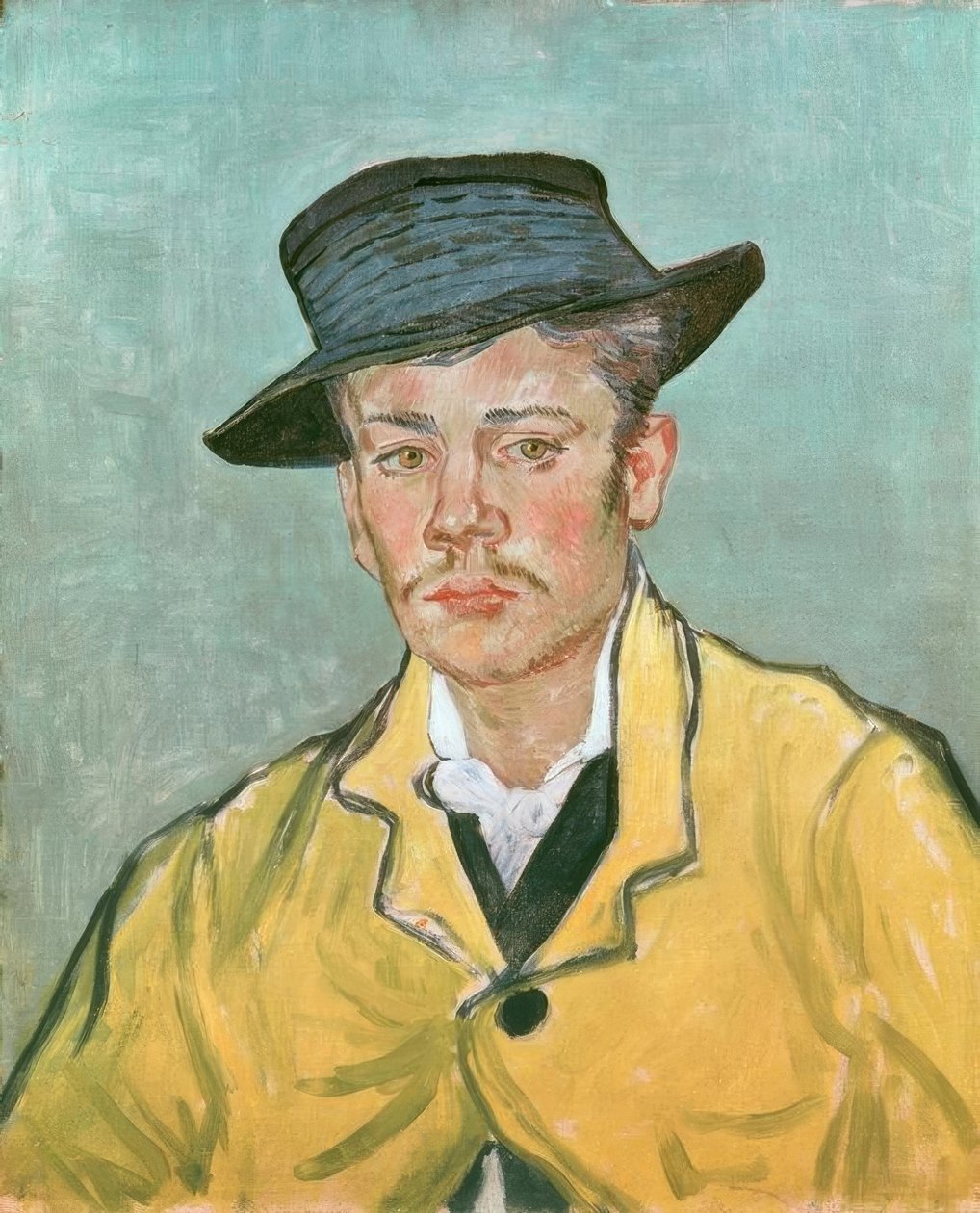 Bildnis eines jungen Mannes (Armand Roulin im Alter von 17 tekijältä Vincent van Gogh