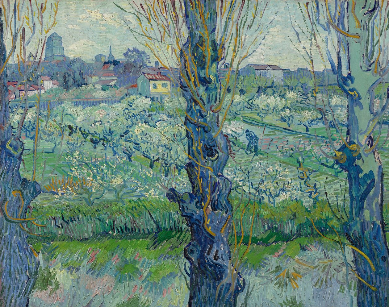 Näkymä Arlesiin tekijältä Vincent van Gogh