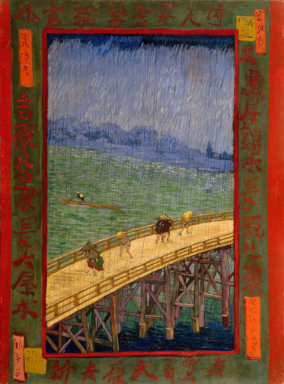 Silta sateessa tekijältä Vincent van Gogh
