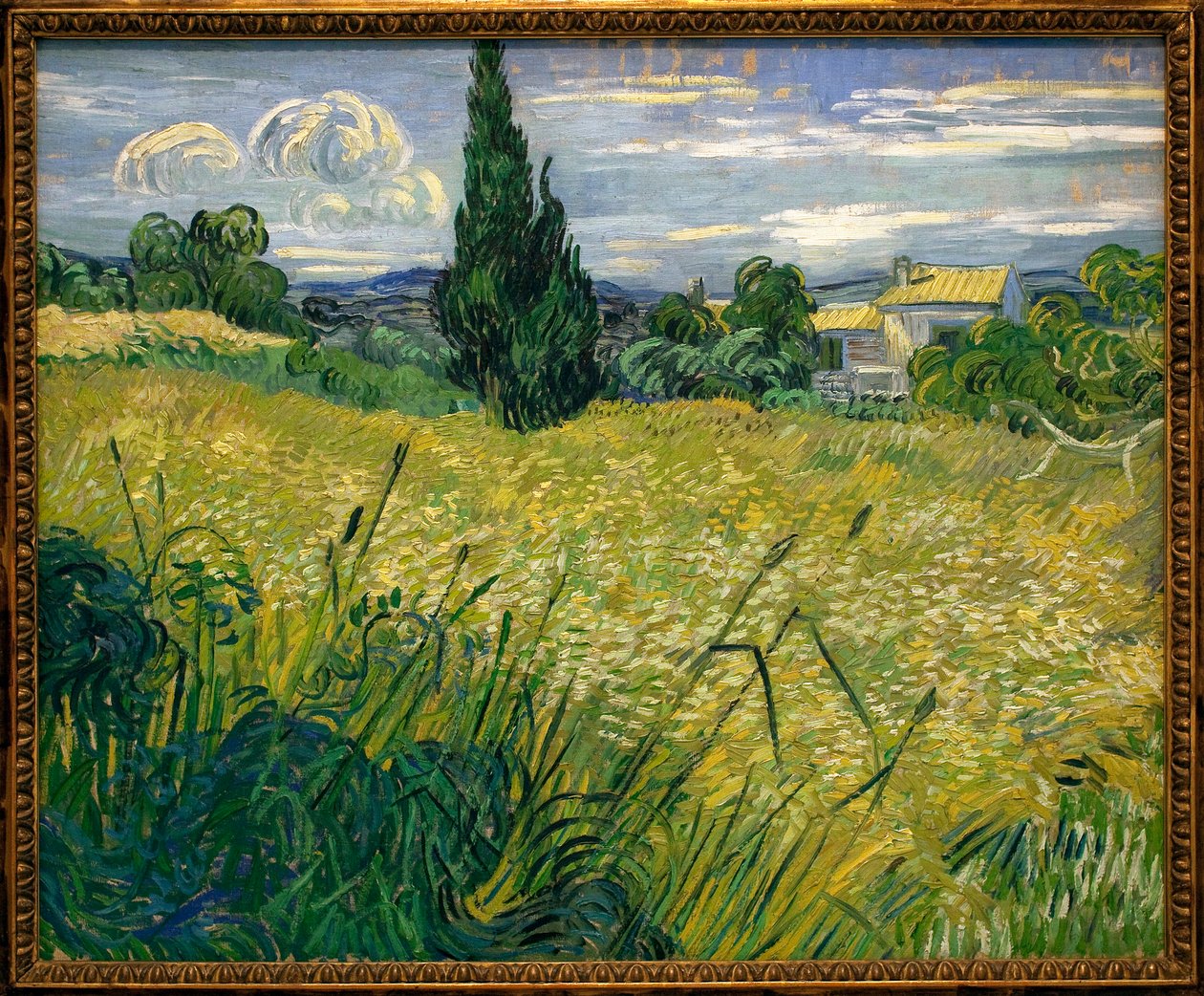 Mutta vihreä - Vincent Van Goghin (1853-1890) maalaus, öljy kankaalle tekijältä Vincent van Gogh