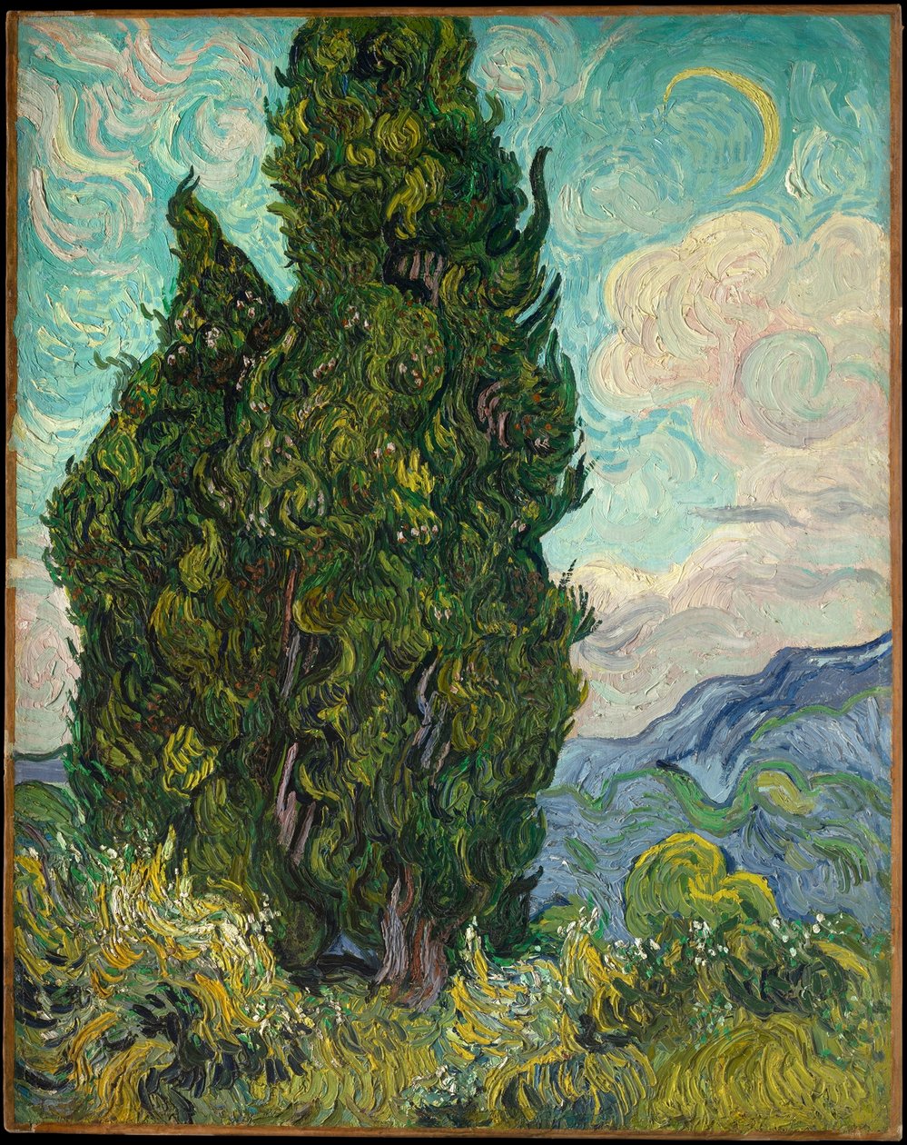Sypressit tekijältä Vincent van Gogh
