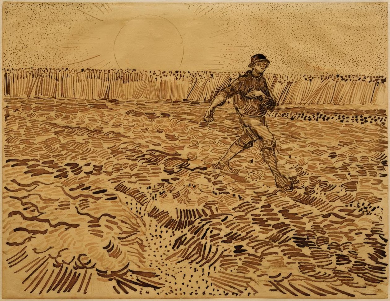 Der Sämann tekijältä Vincent van Gogh