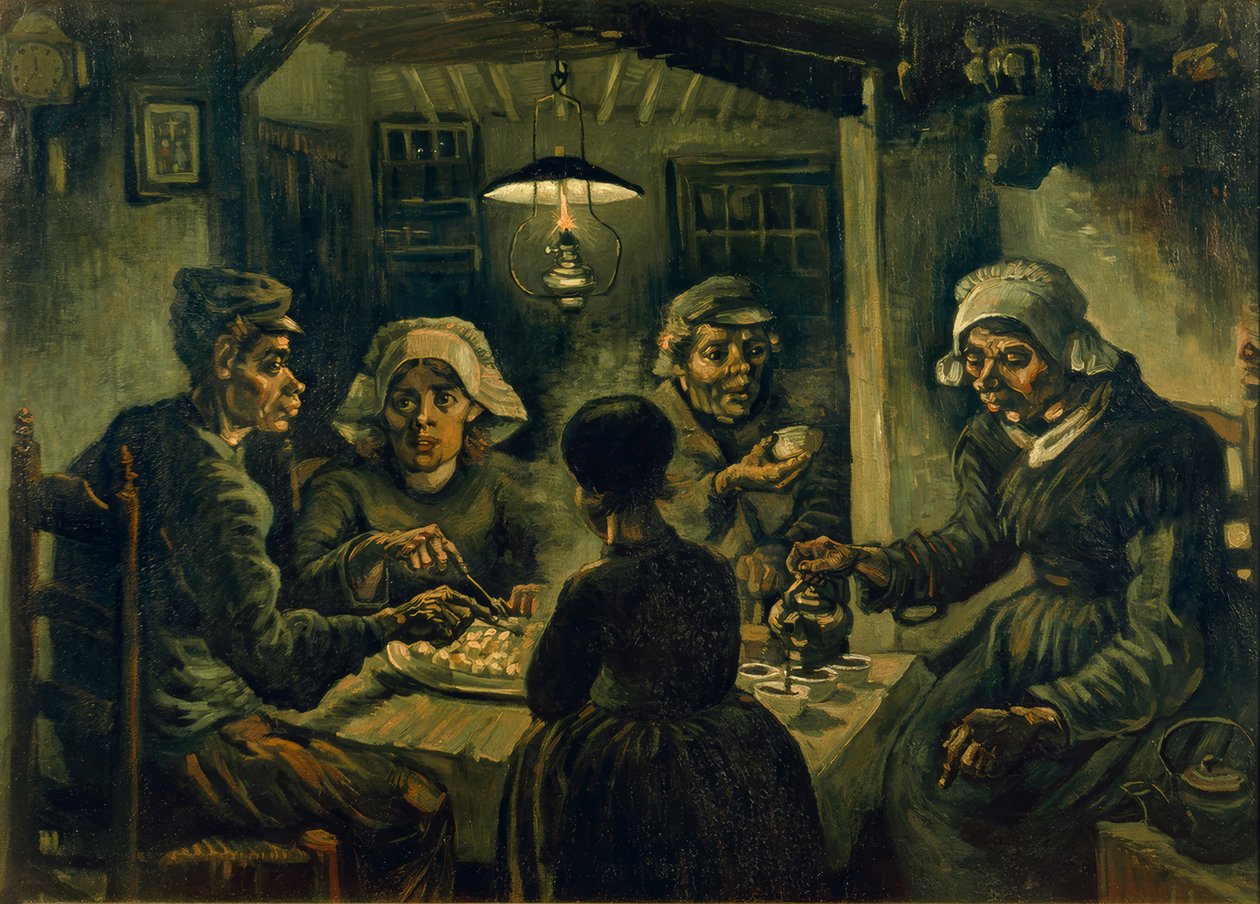 Die Kartofflesser tekijältä Vincent van Gogh
