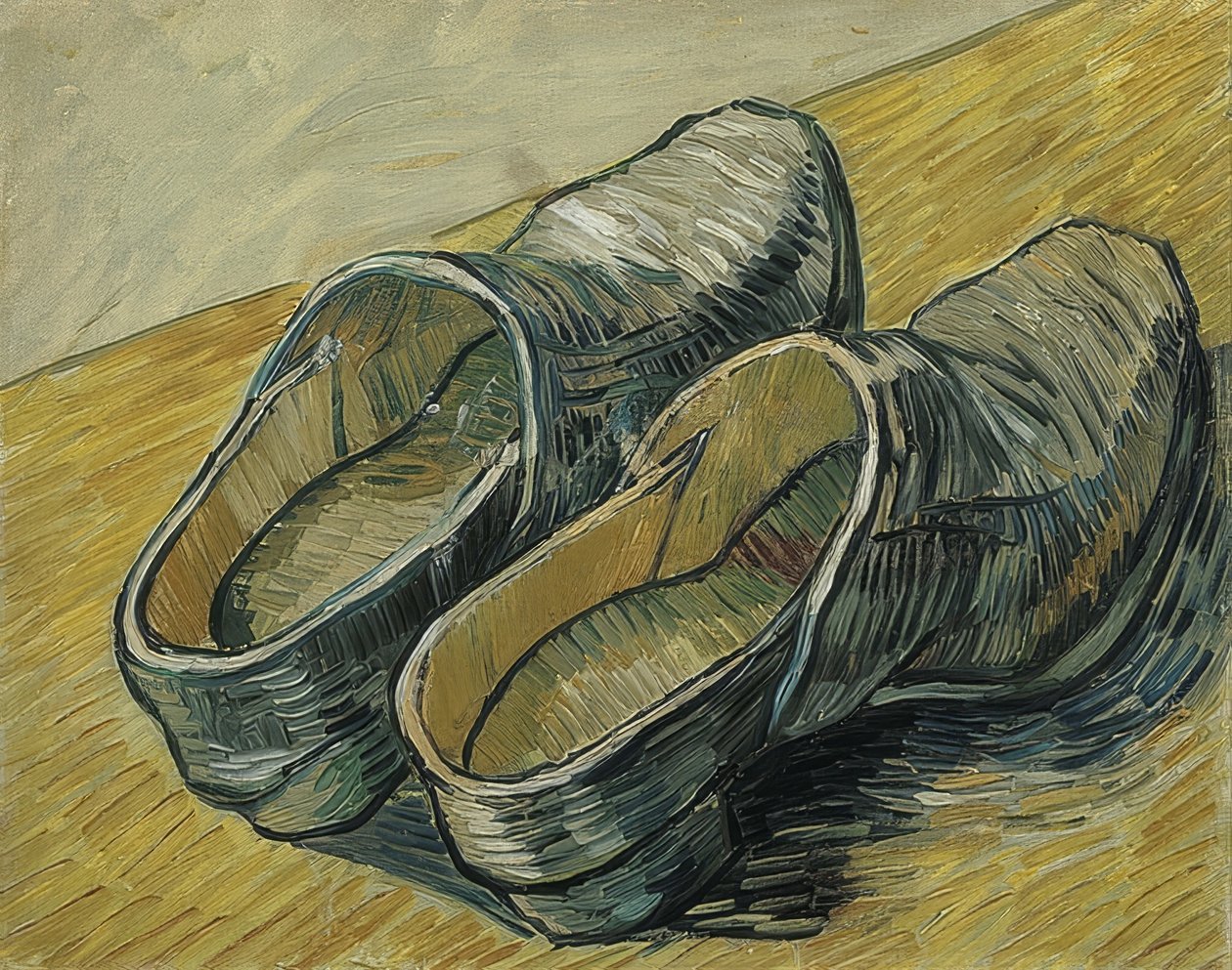 Pari nahkakengät. 1889 tekijältä Vincent van Gogh