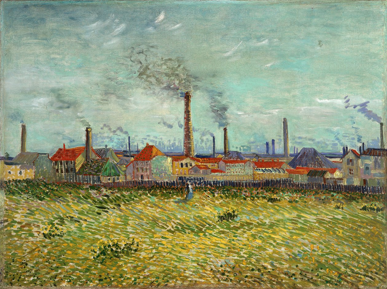 Tehtaat Clichyssä tekijältä Vincent van Gogh