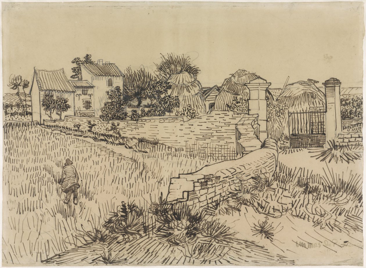 Maatila Provencessa tekijältä Vincent van Gogh