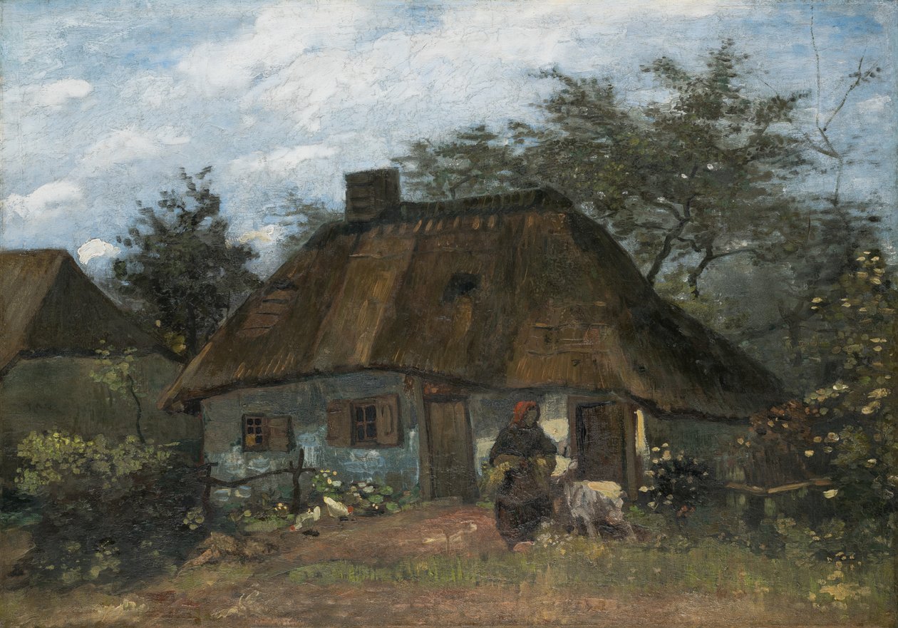 Maalaistalo Nuenenissa tekijältä Vincent van Gogh