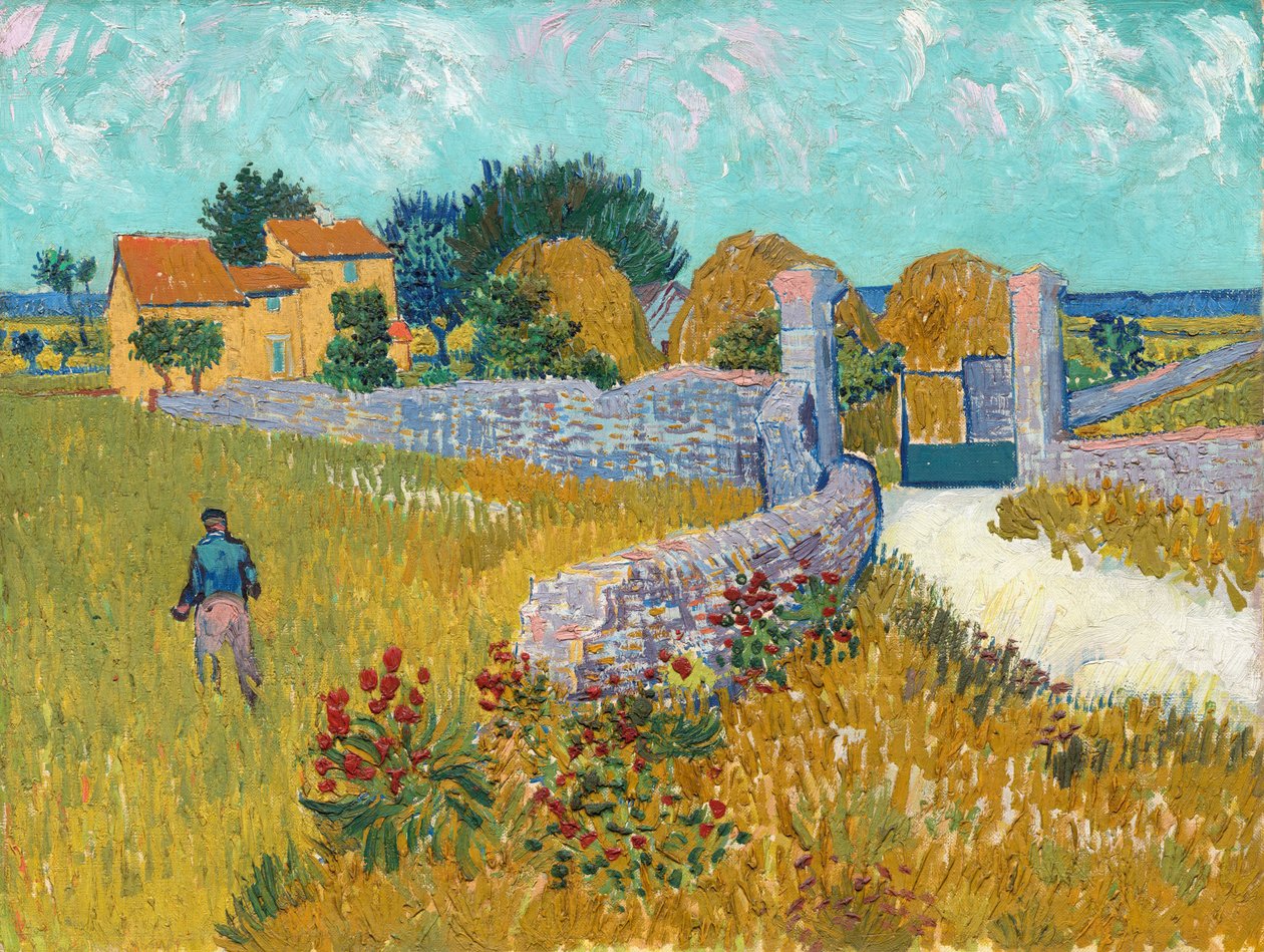 Maalaistalo Provencessa, 1888. tekijältä Vincent van Gogh