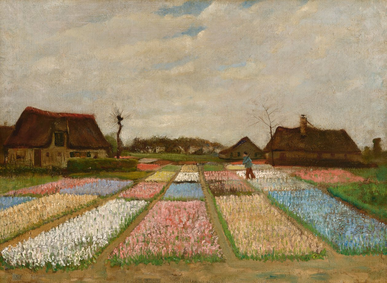 Kukkapenkit Hollannissa tekijältä Vincent van Gogh