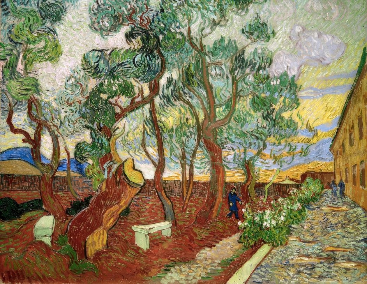 Garten des Hospitals Saint-Paul tekijältä Vincent van Gogh