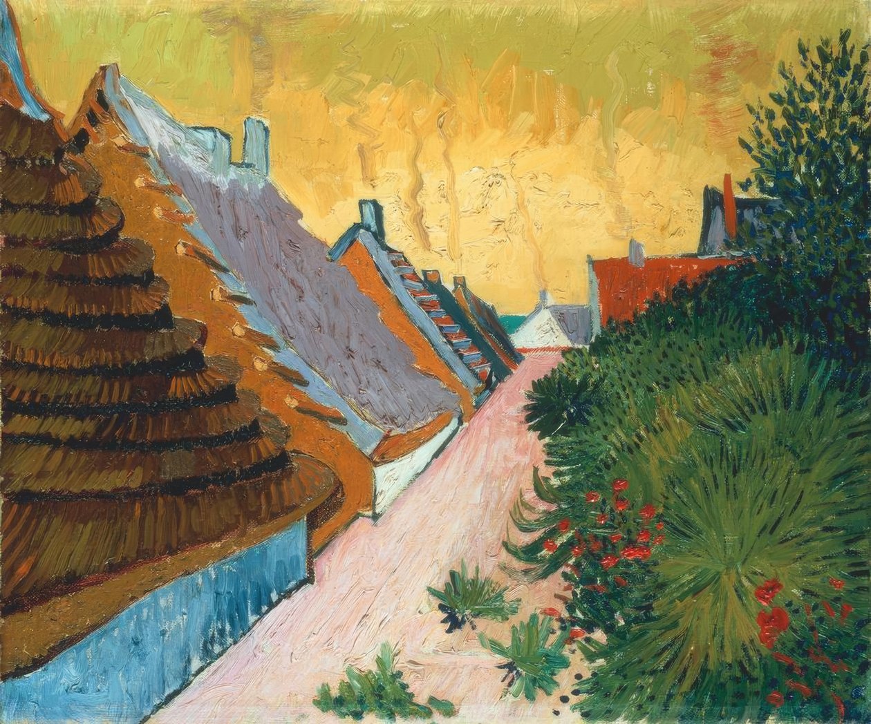 Gasse Saintes-Mariesissa tekijältä Vincent van Gogh
