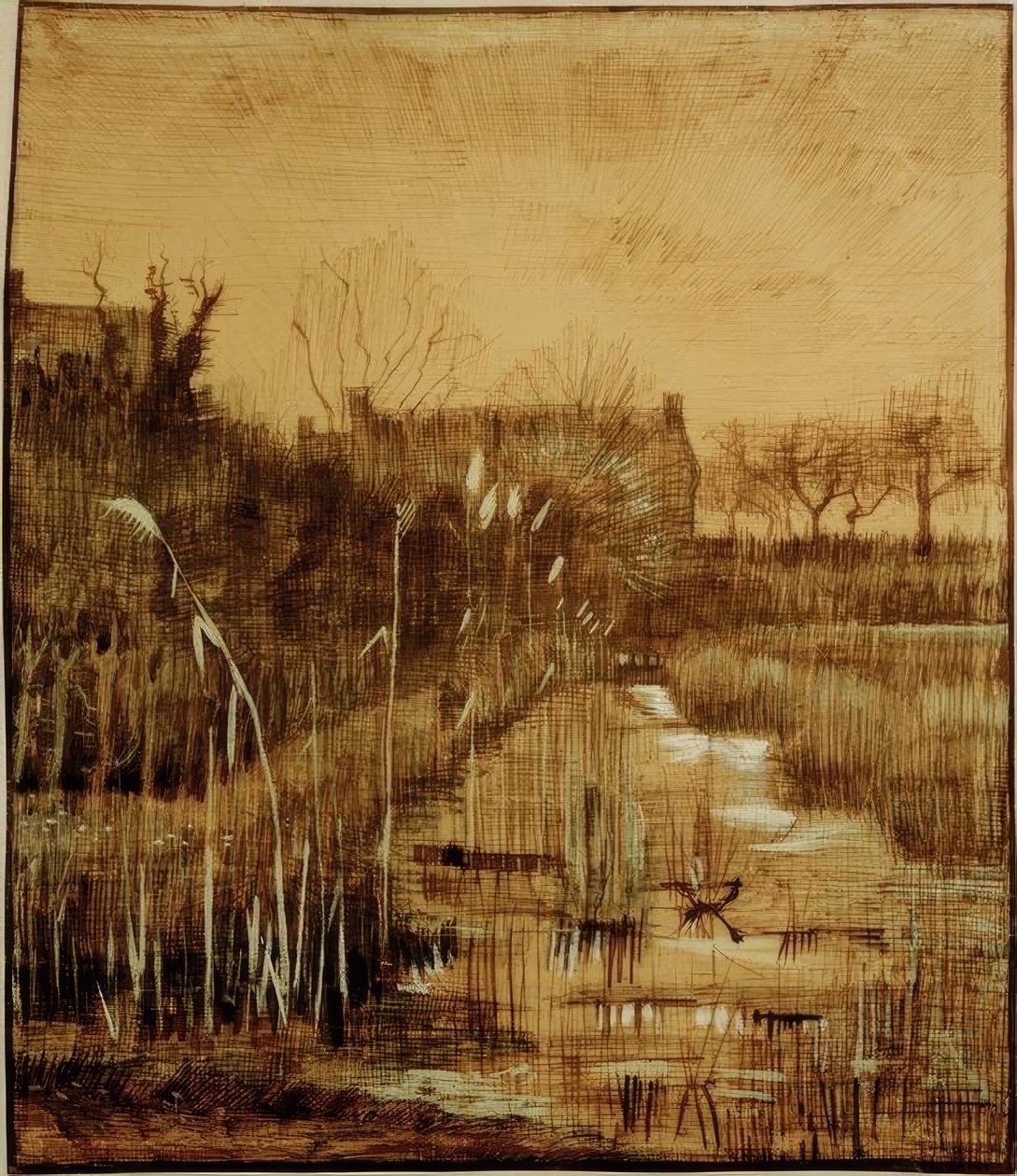 Graben tekijältä Vincent van Gogh