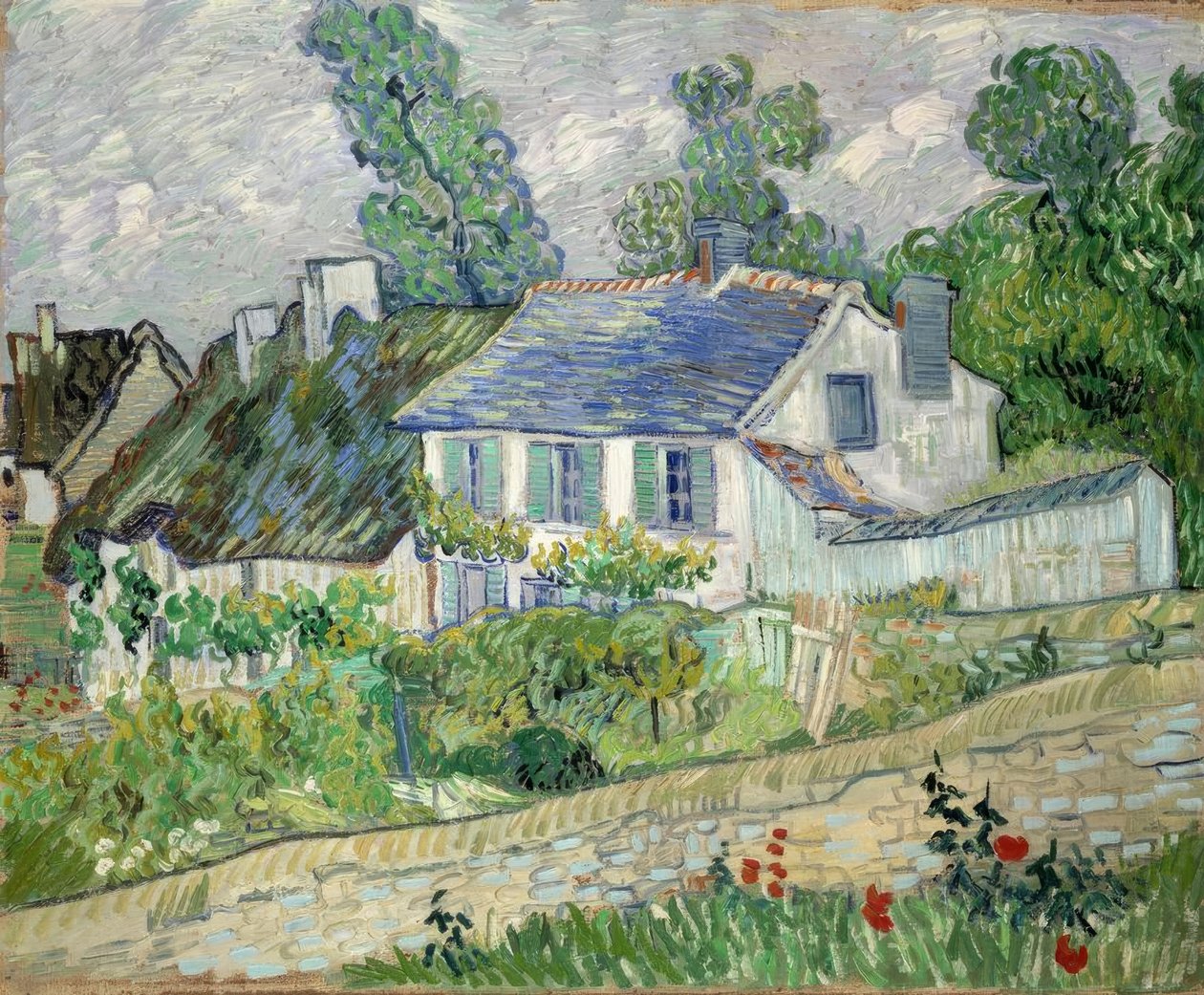 Häuser Auversissa tekijältä Vincent van Gogh