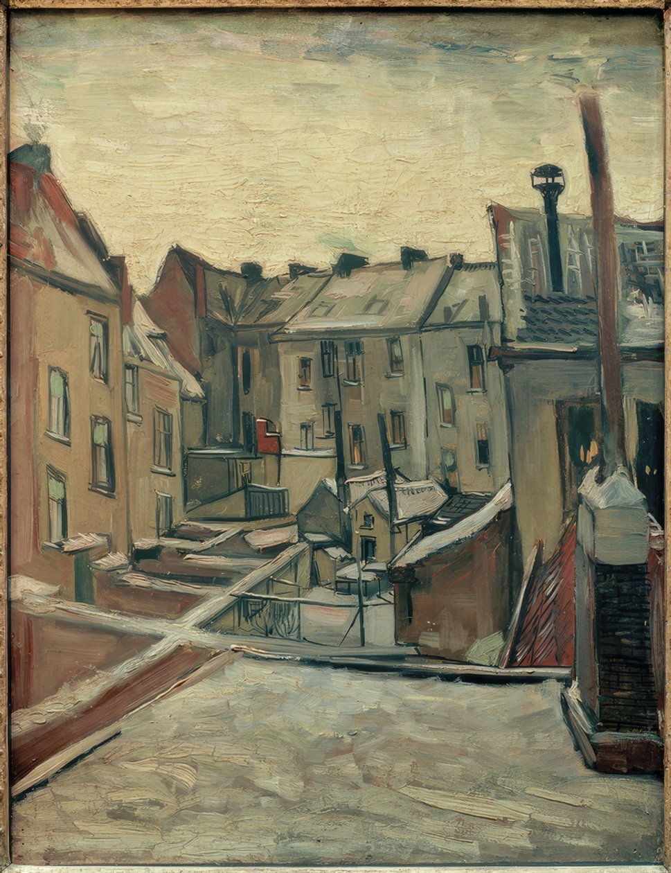 Hinterhöfe Antwerpenissä tekijältä Vincent van Gogh