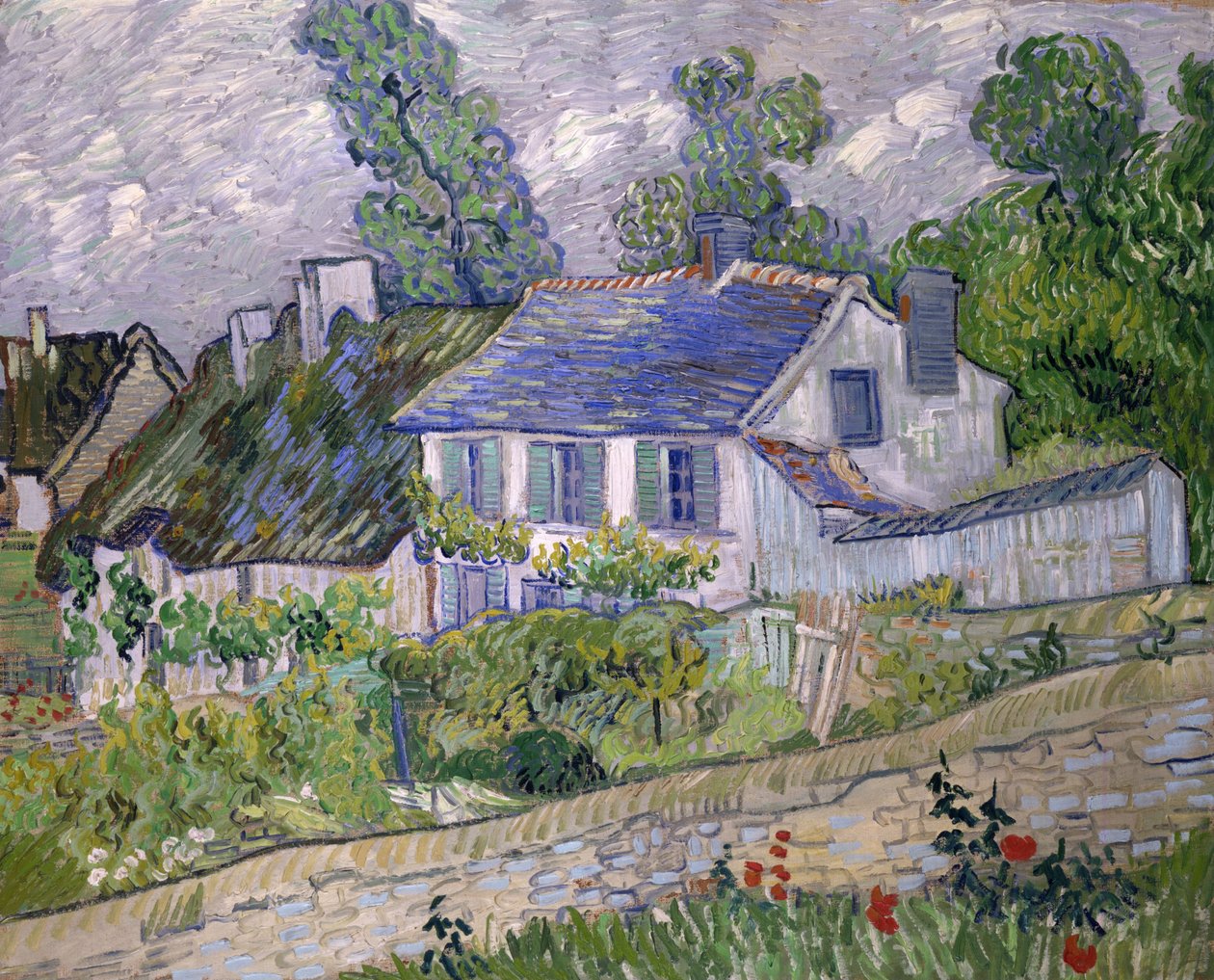 Talot Auversissa tekijältä Vincent van Gogh