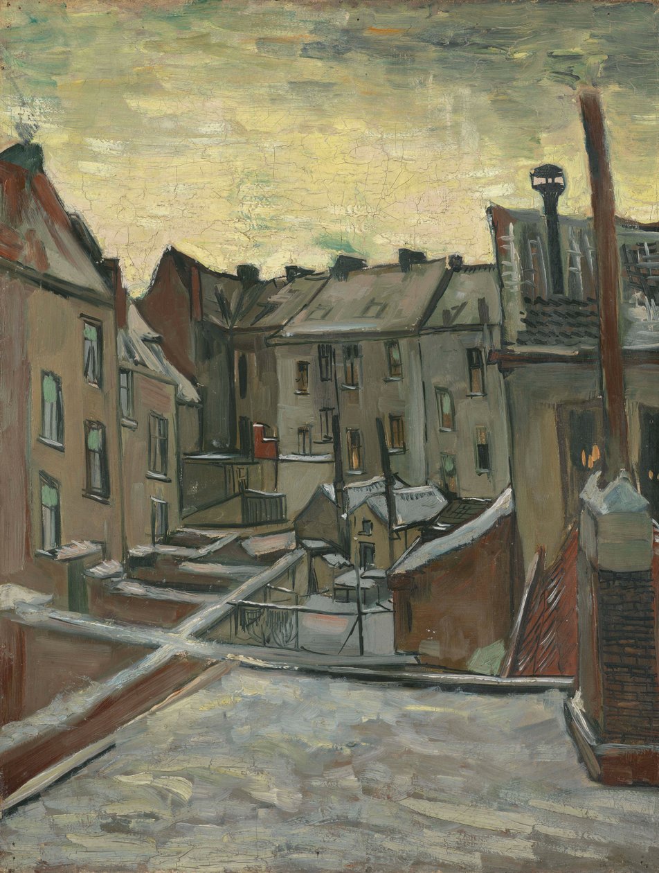 Talot takaa katsottuna tekijältä Vincent van Gogh