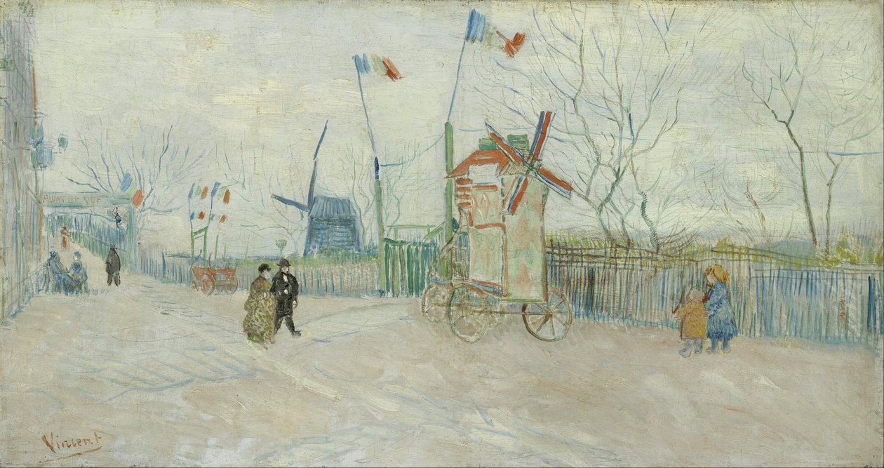 Impasse des Deux Frères tekijältä Vincent van Gogh
