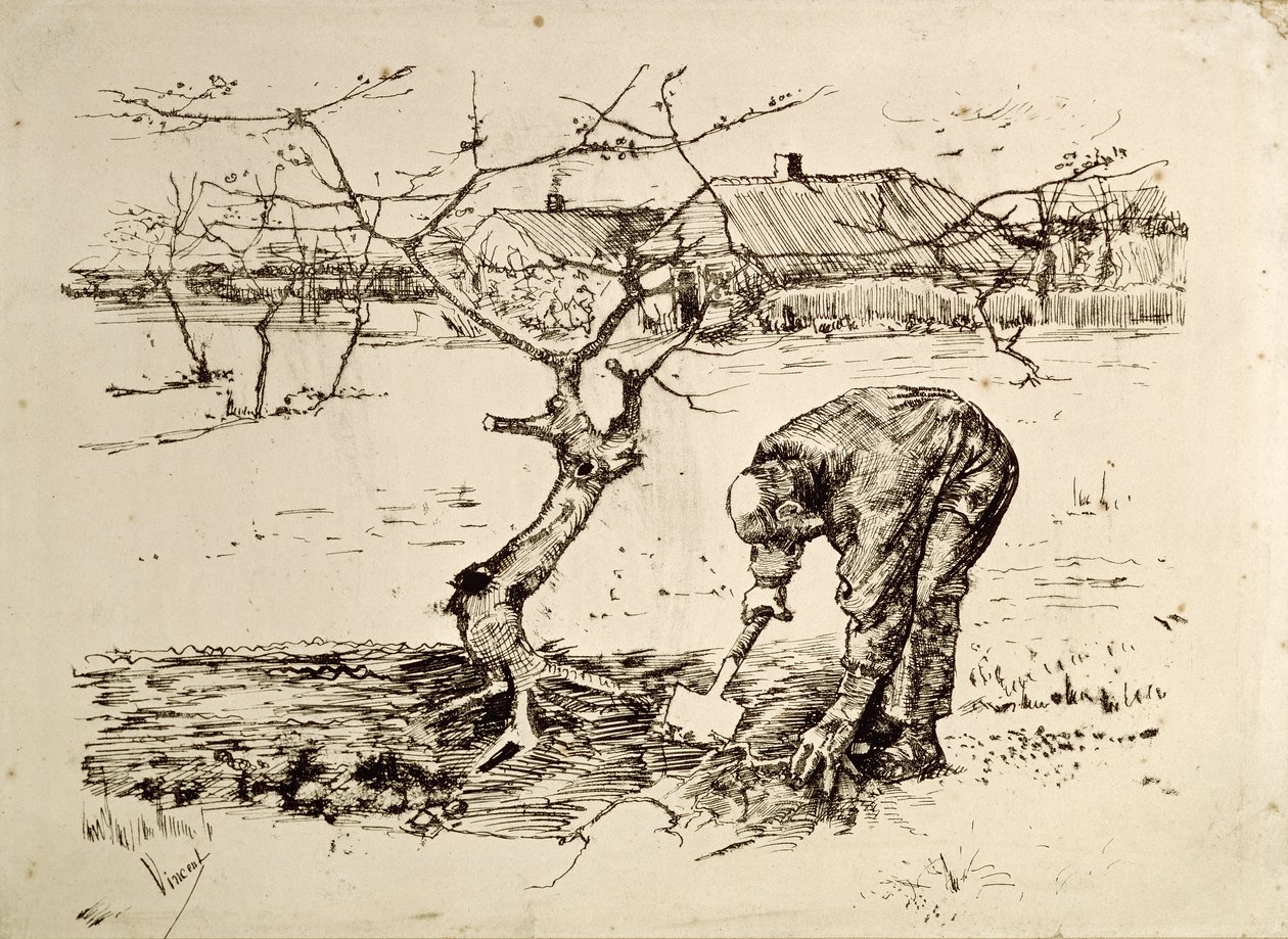 Orchardissa 1883 tekijältä Vincent van Gogh