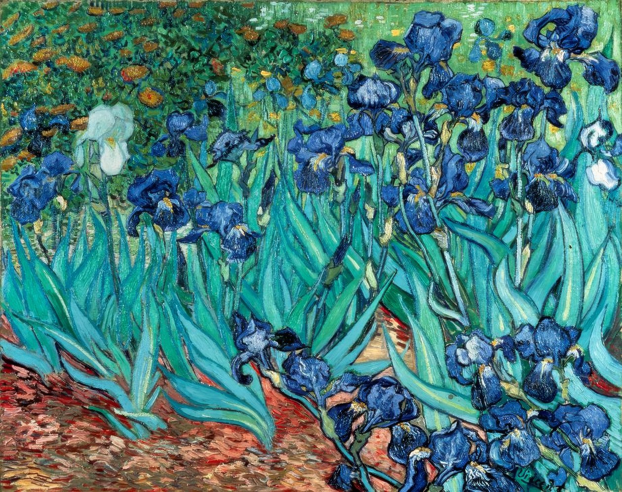 Iris (Schwertlilien) tekijältä Vincent van Gogh