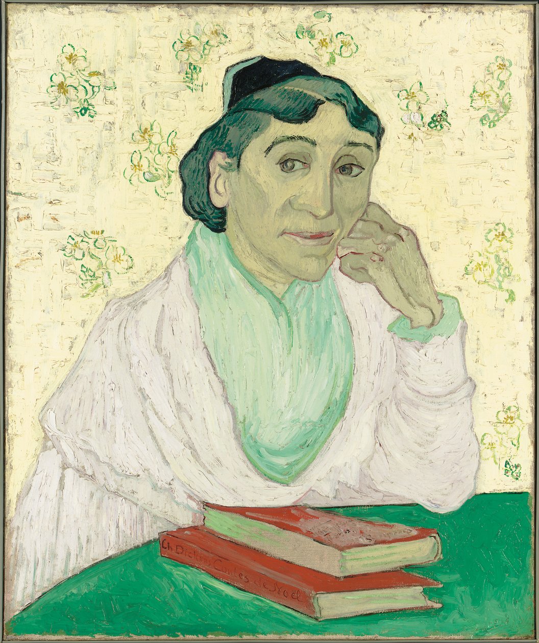 Arlesialainen, Madame Ginoux, 1890 tekijältä Vincent van Gogh