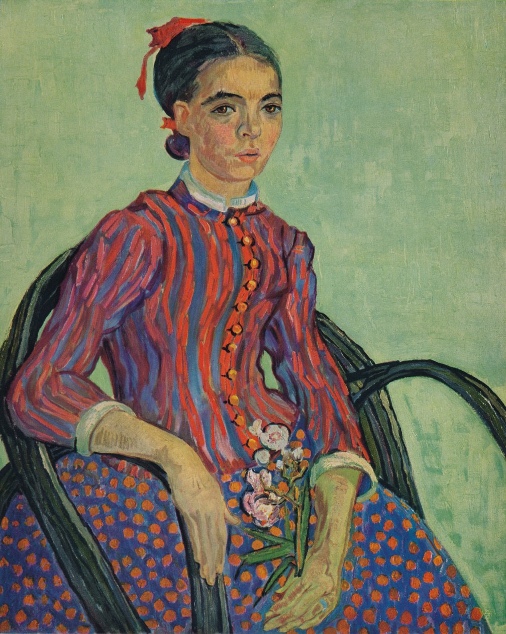 Mousme, 1888 tekijältä Vincent van Gogh