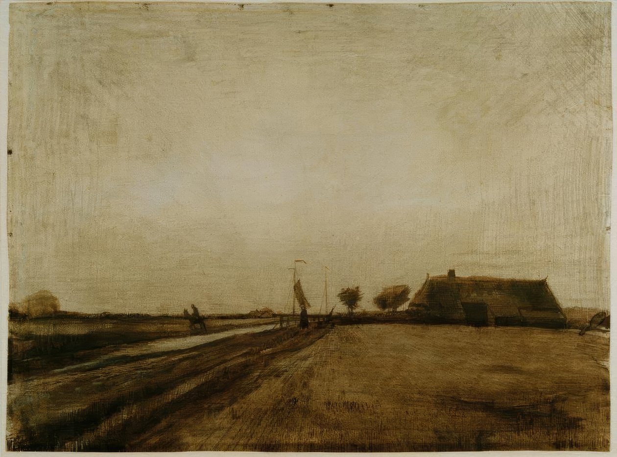 Maisema Drenthessä tekijältä Vincent van Gogh