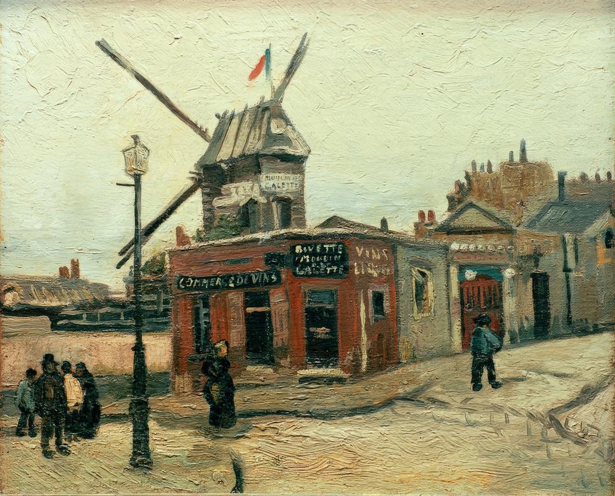 Le Moulin de la Galette tekijältä Vincent van Gogh