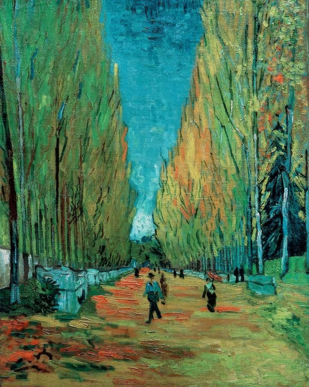 Les Alyscamps tekijältä Vincent van Gogh