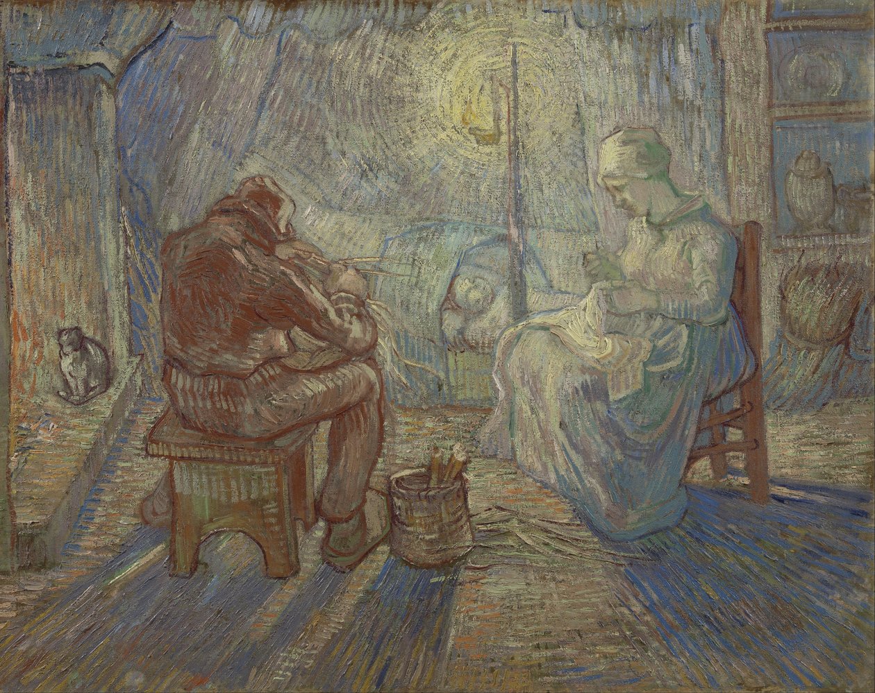 Yö (Milletin mukaan) tekijältä Vincent van Gogh