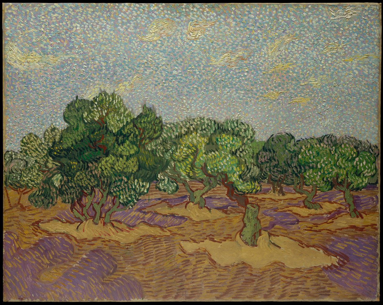 Oliivipuut tekijältä Vincent van Gogh