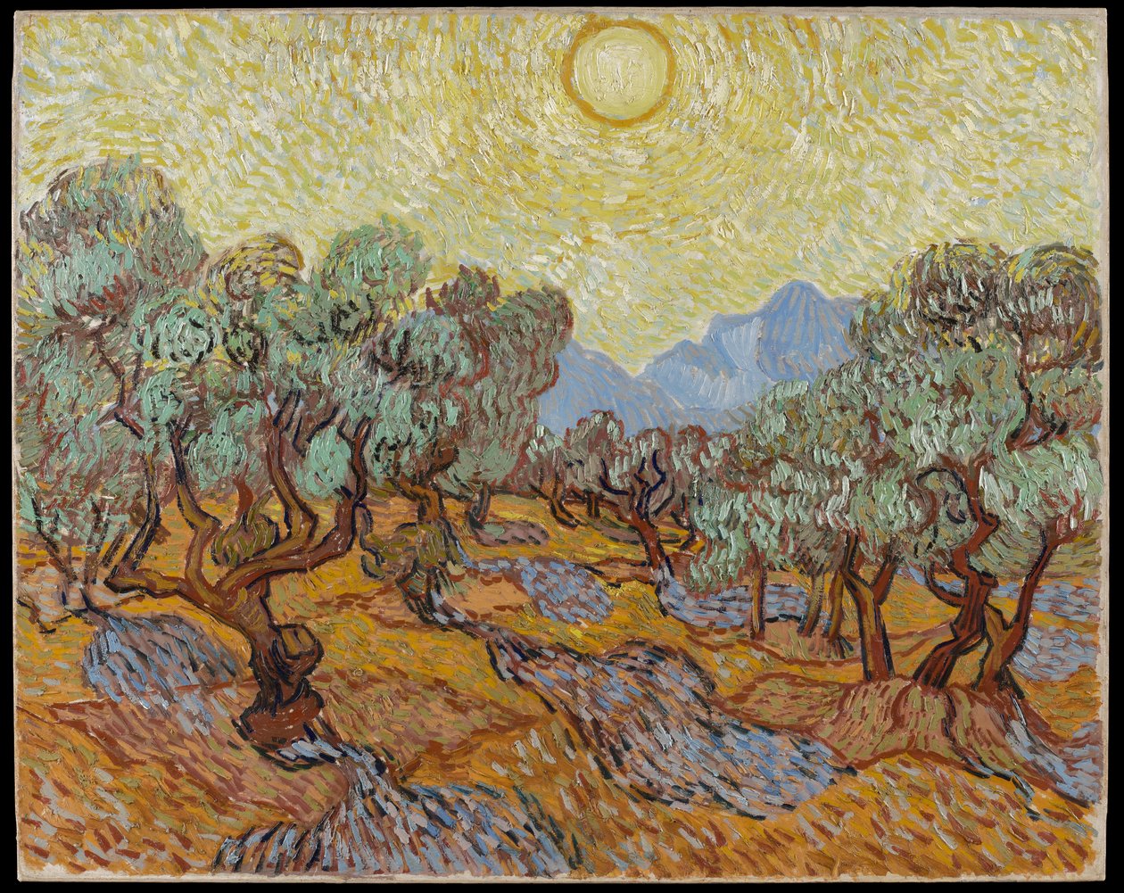 Oliivipuita tekijältä Vincent van Gogh
