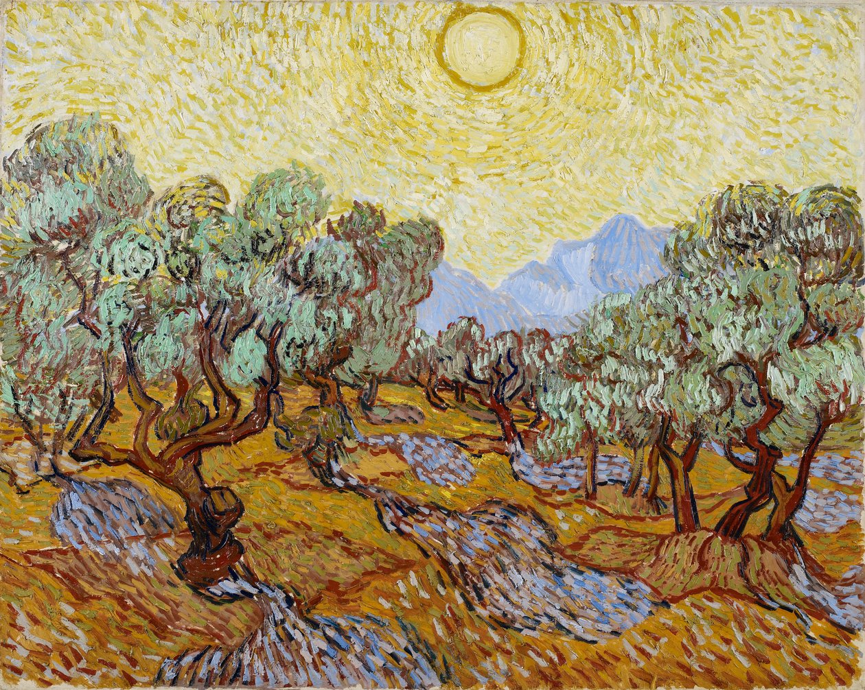 Oliivipuut tekijältä Vincent van Gogh