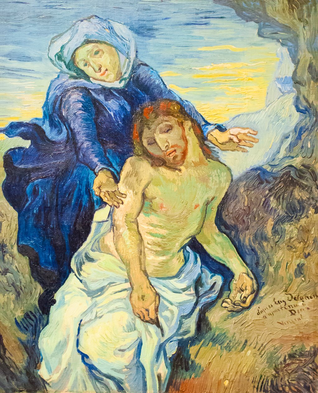 Pieta tekijältä Vincent van Gogh