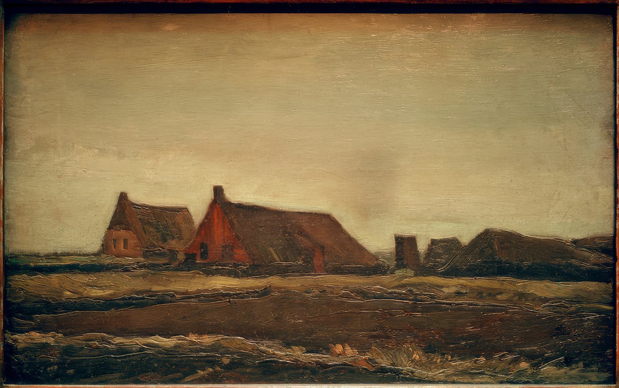 Plaggenhütten tekijältä Vincent van Gogh
