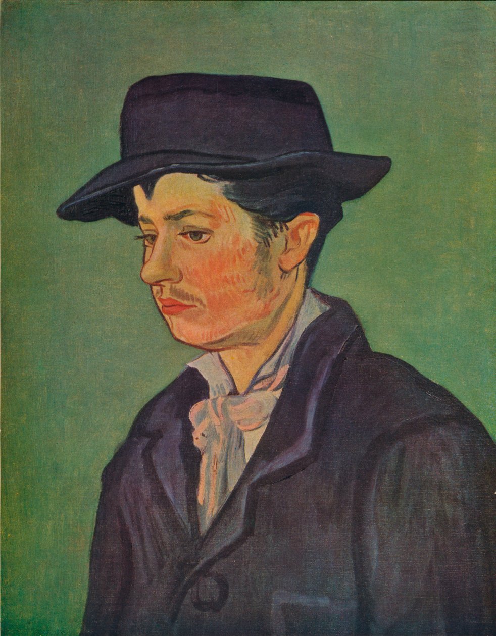 "Armand Roulinin muotokuva", 1888 tekijältä Vincent van Gogh