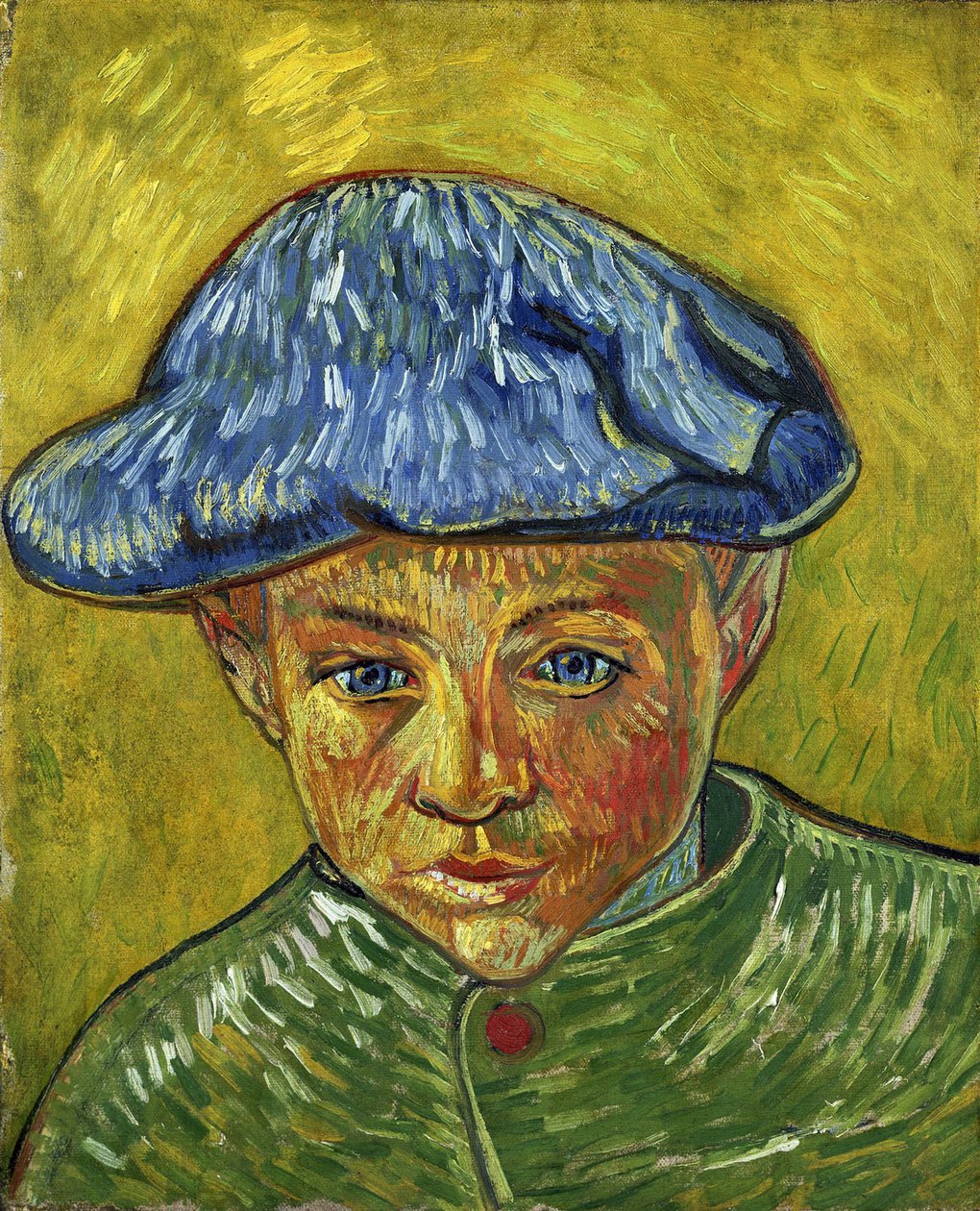 ""Camille Roulinin muotokuva"" Vincent van Goghin (1853-1890) kuva 1888 Koko 40,5 x 32,5 cm Van Goghin museo, Amsterdam tekijältä Vincent van Gogh