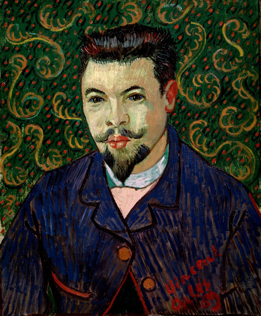 Tohtori Felix Reyn muotokuva, 1889. tekijältä Vincent van Gogh