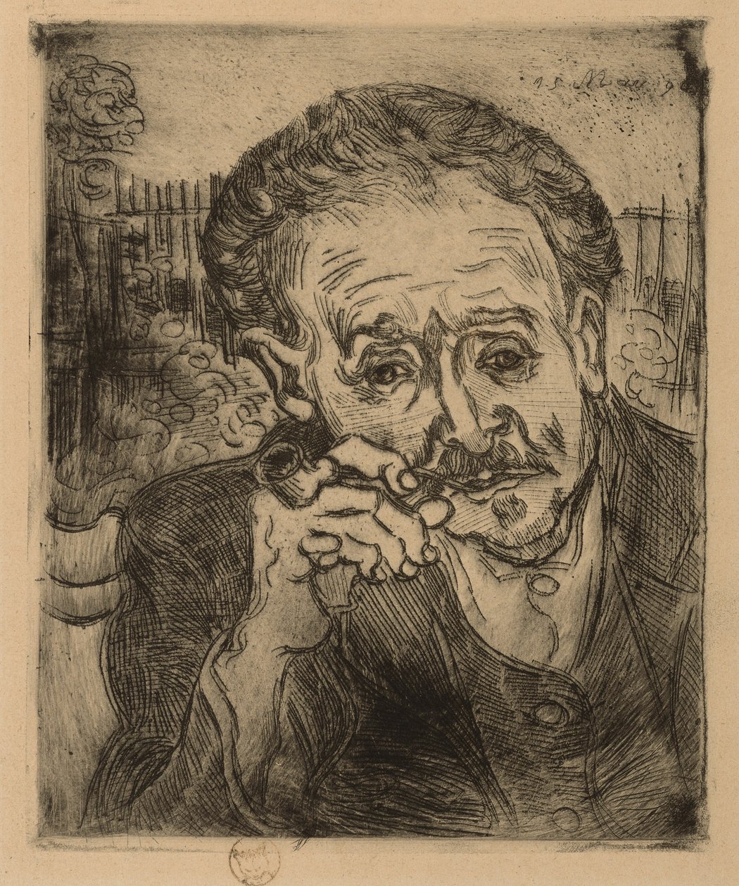 Tohtori Gachetin muotokuva tekijältä Vincent van Gogh