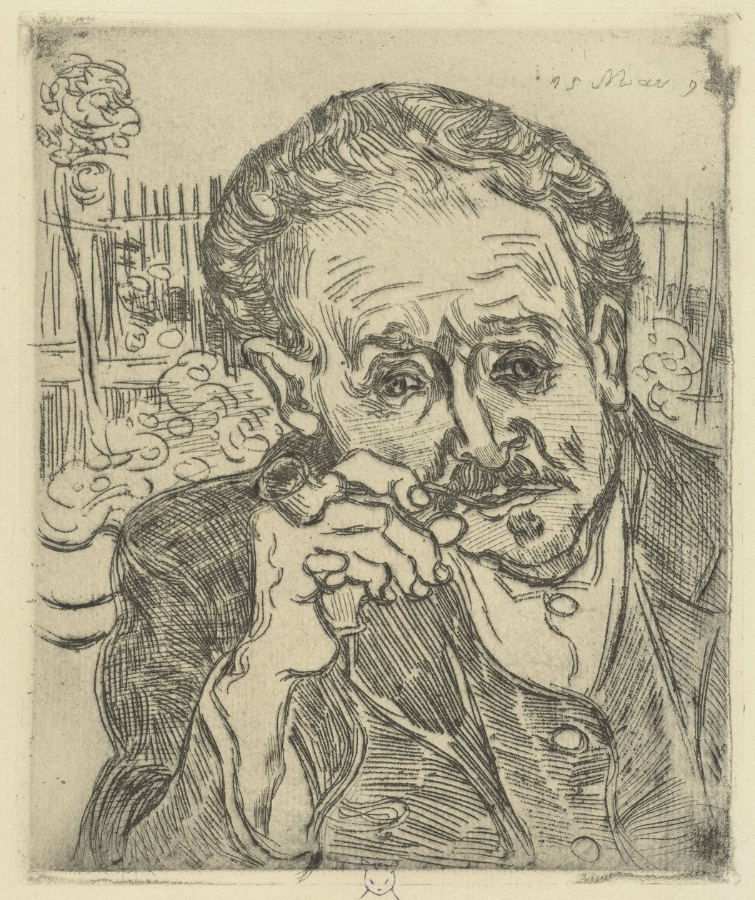 Tohtori Gachetin muotokuva tekijältä Vincent van Gogh