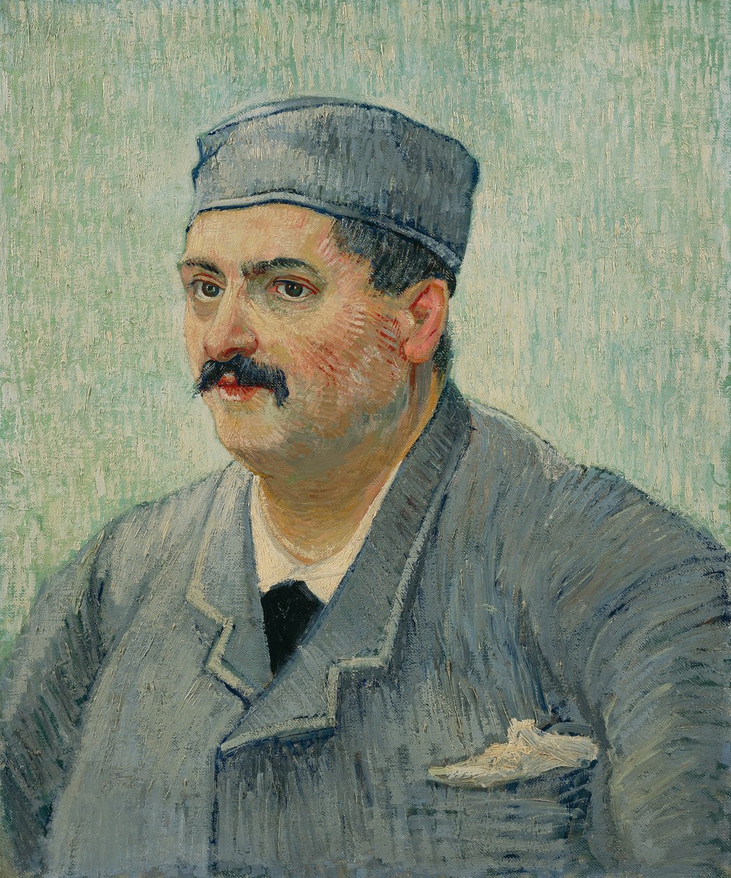 Etienne-Lucien Martinin muotokuva, 1887 tekijältä Vincent van Gogh